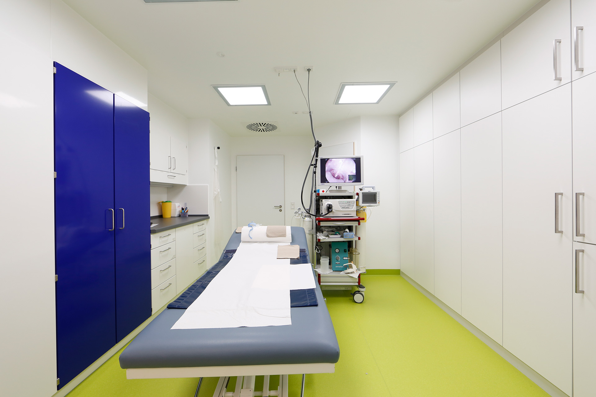 Aufnahme des Endoskopieraums