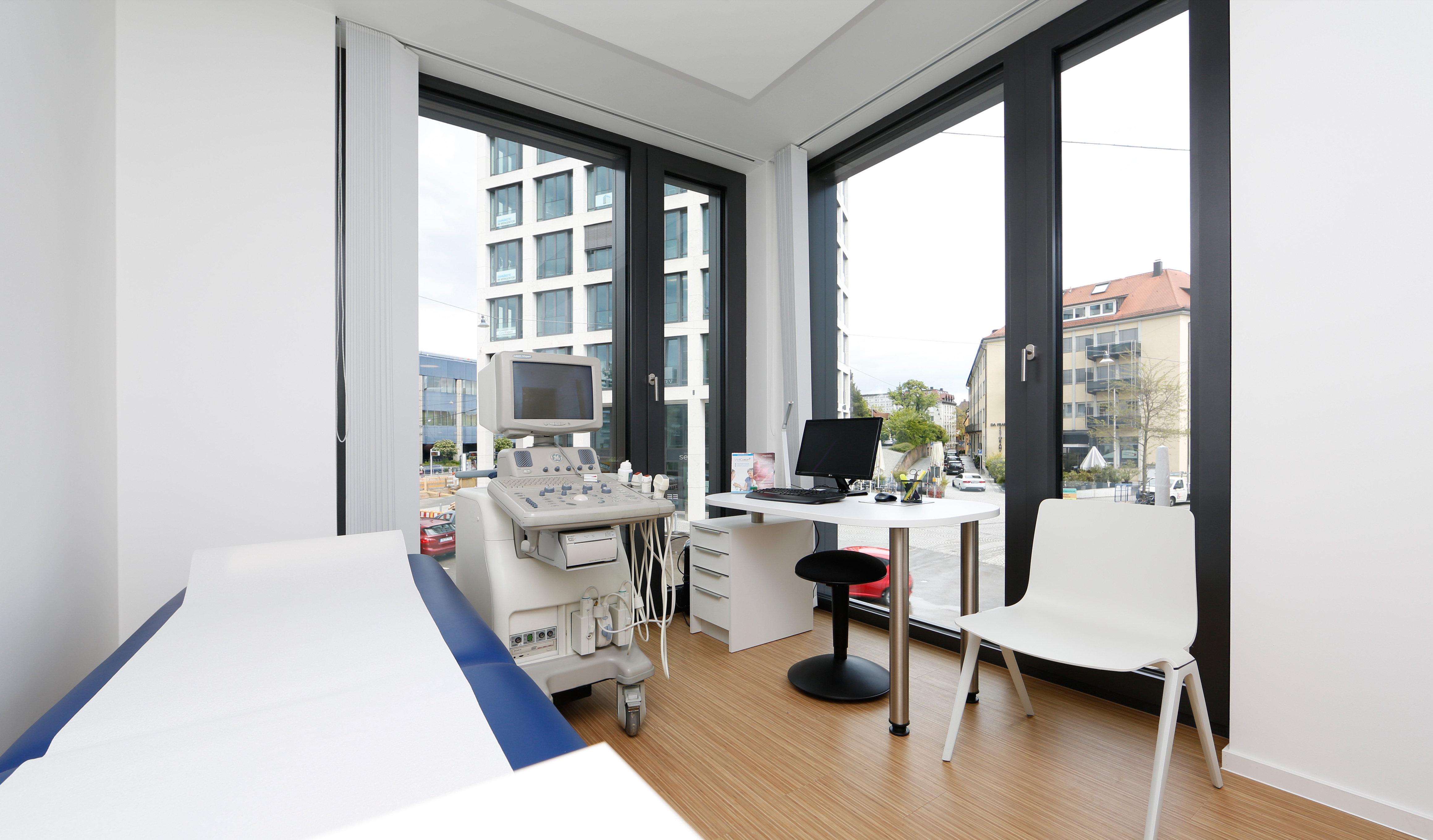 Aufnahme des Sonografiezimmers