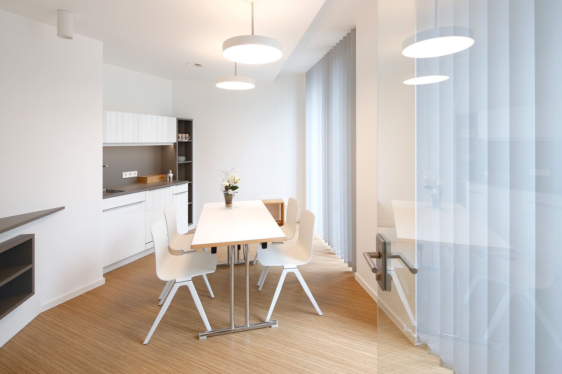 Aufnahme des Frühstückraumes