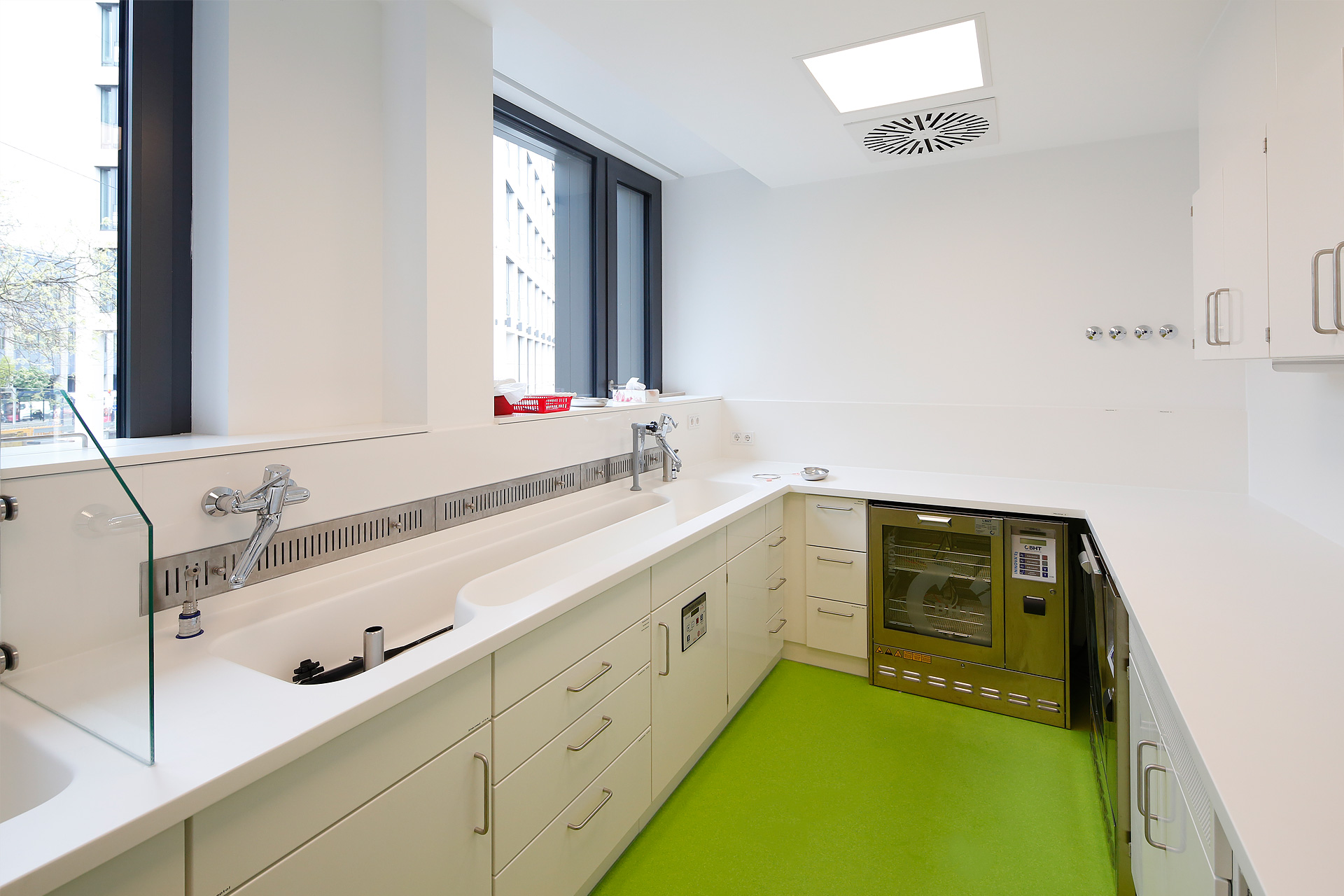 Aufnahme des Aufbereitungsraums